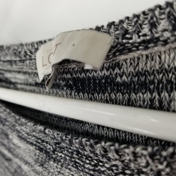 Loft Ann Taylor Heather Grey Long Sleeved Pullover Sweater Size XL - Picture 5 of 11